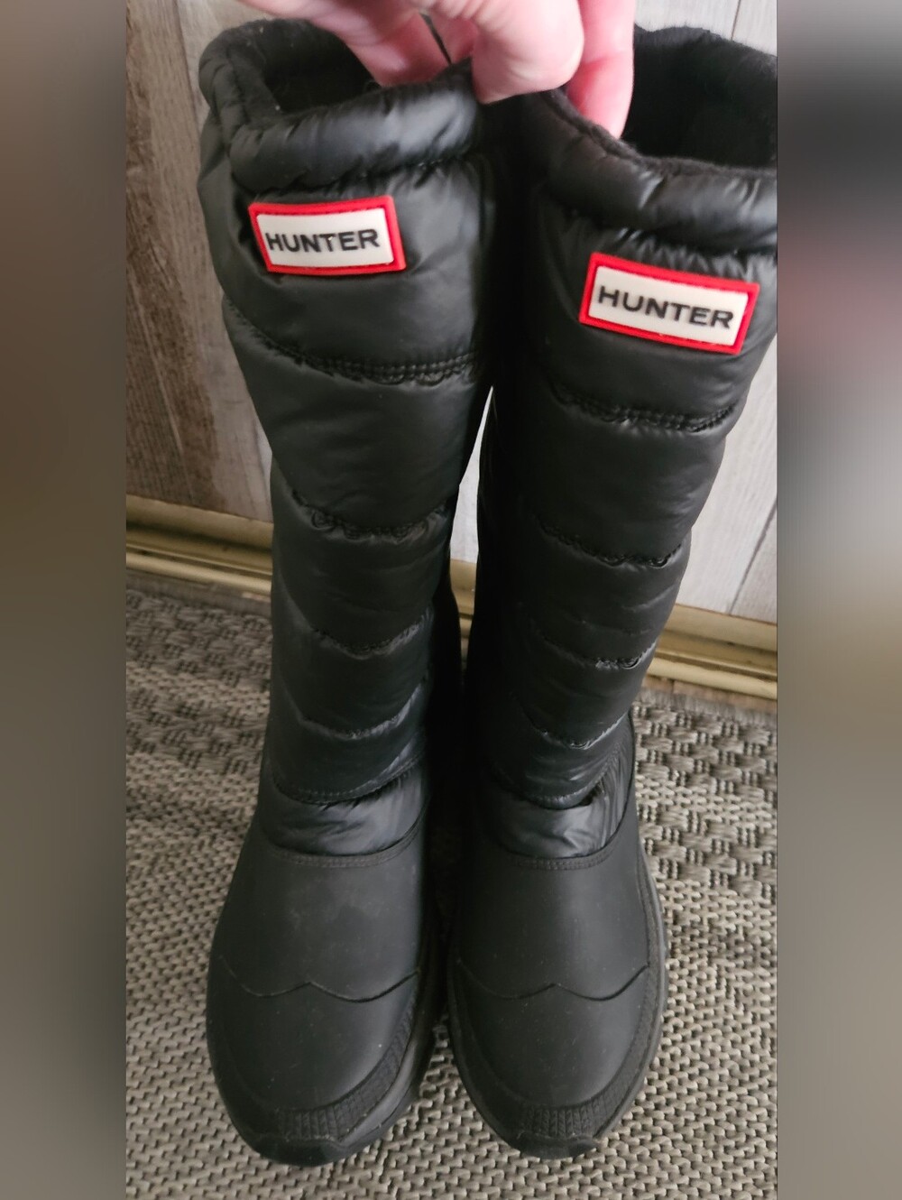 Hunter Women's Intrepid Tall Snow Boot. 8